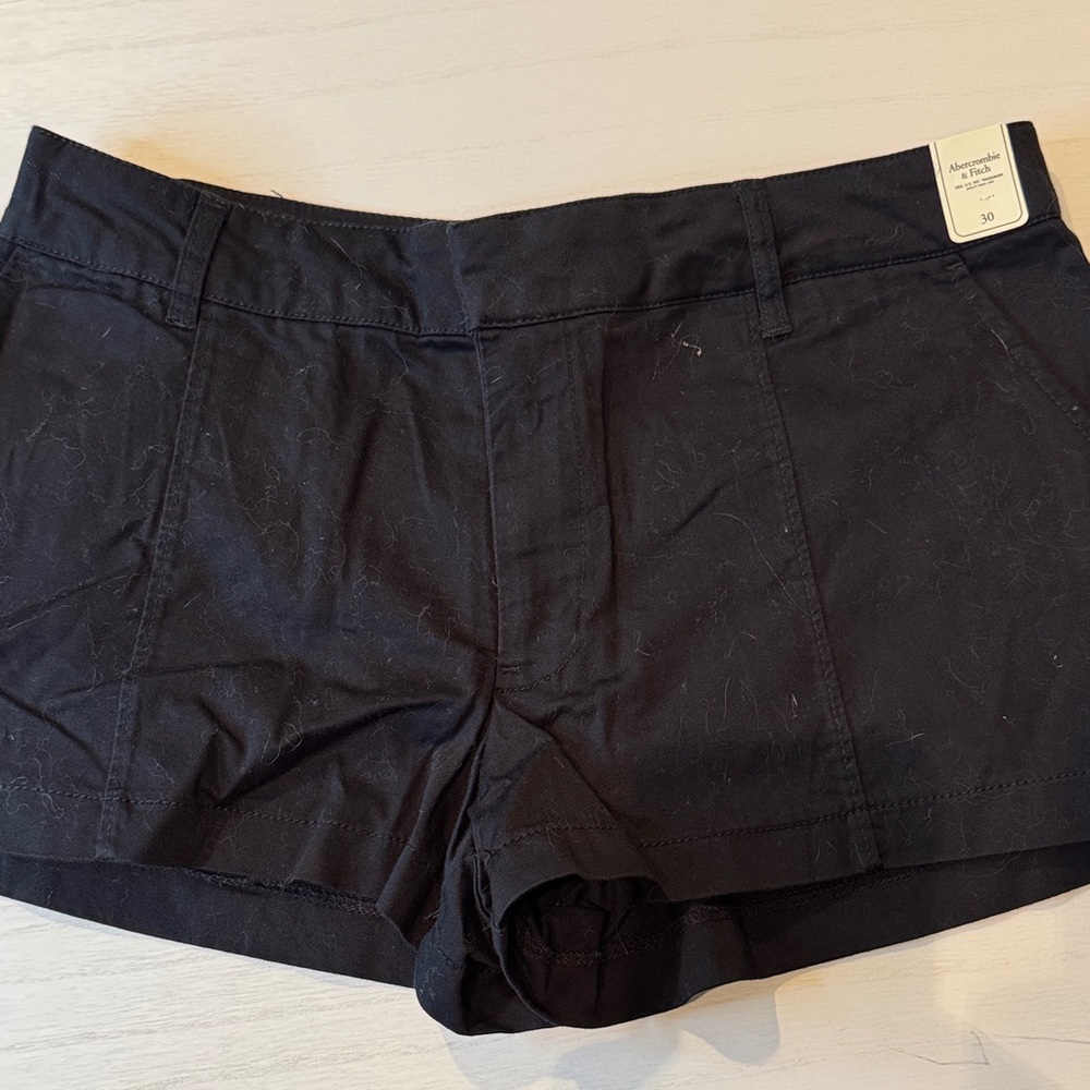 Abercrombie & Fitch Black Shorts